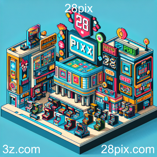 A Magia dos Jogos de Arcade em 28pix